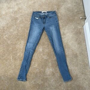 Abercrombie and Fitch Super Skinny Blue Jeans